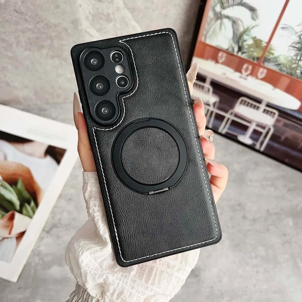 Legacy 360 Metal Ring Case Soft Surface Layer Easy Access