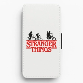Stranger Cycling Logo Flip / Wallet Phone Case Premium Style Elegant Build