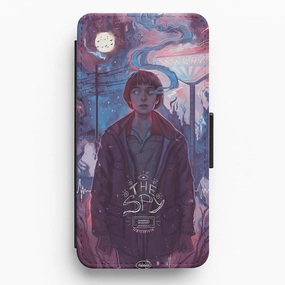 Vibrant Finish The Spy Flip Wallet Phone Case