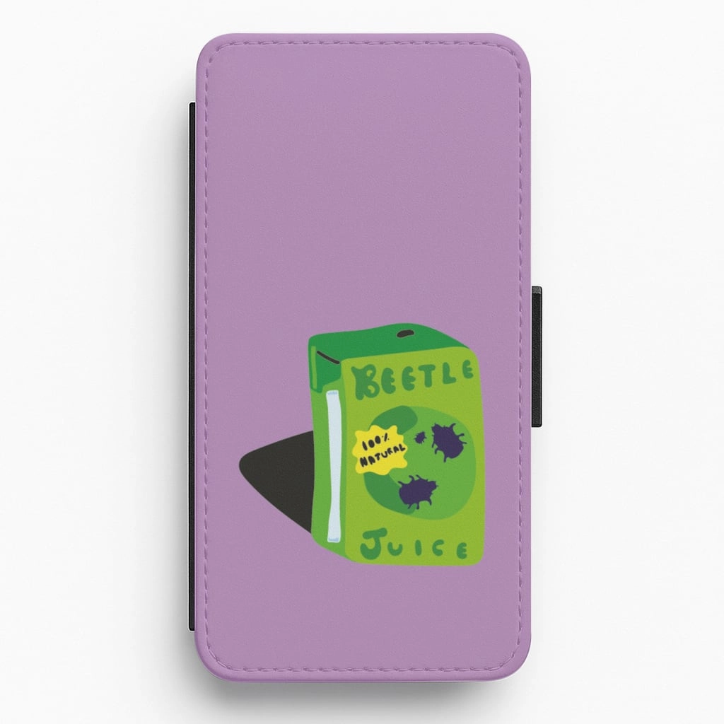 Juice - Beetle Halloween Flip / Wallet Phone Case Sleek Feel Everyday Function