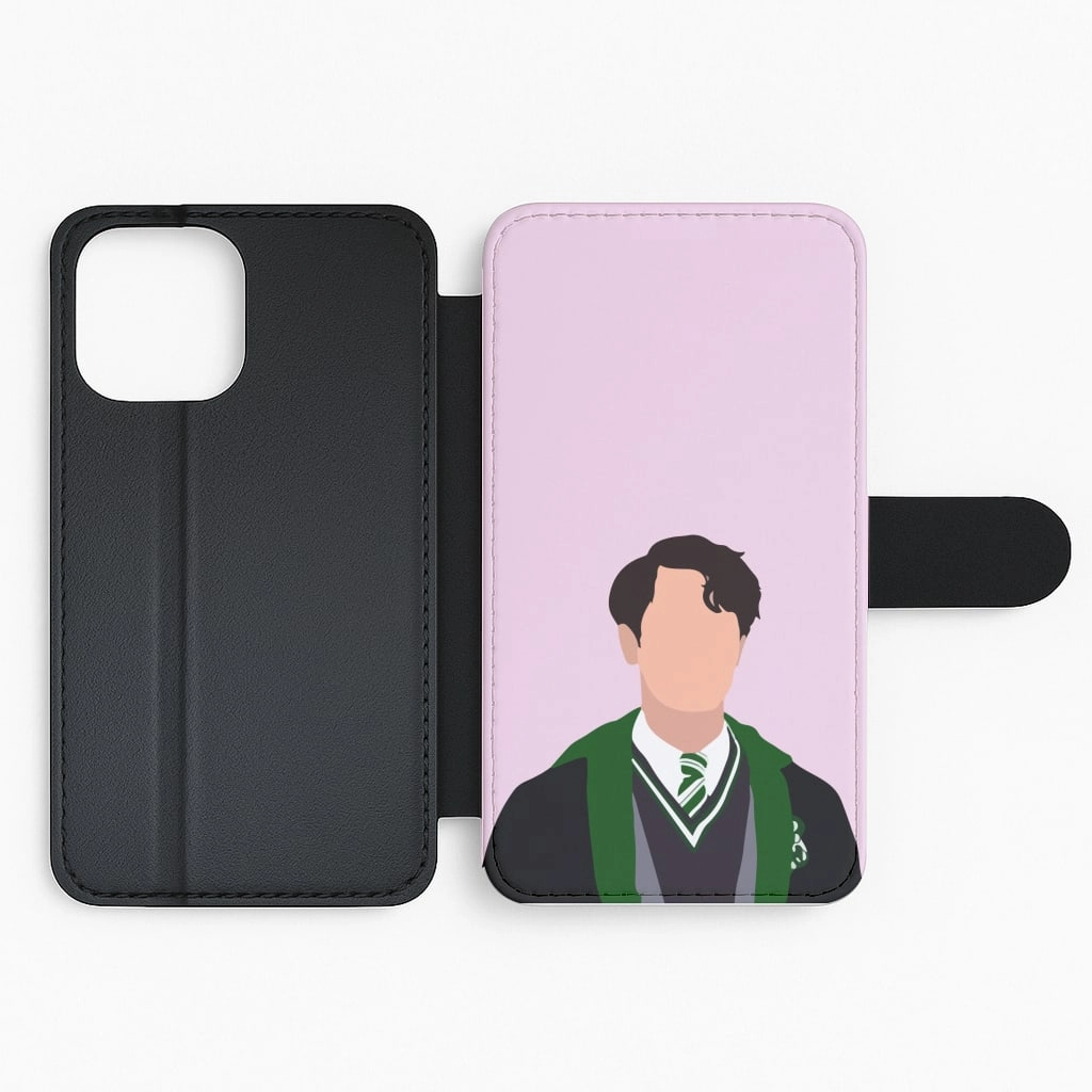 Tom Riddle Flip / Wallet Phone Case Stylish Finish Texture Grip Enhanced