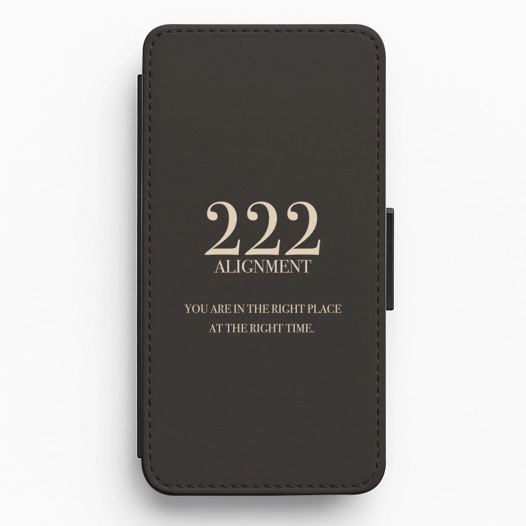 Impact Resistant 222 - Angel Numbers Flip / Wallet Phone Case