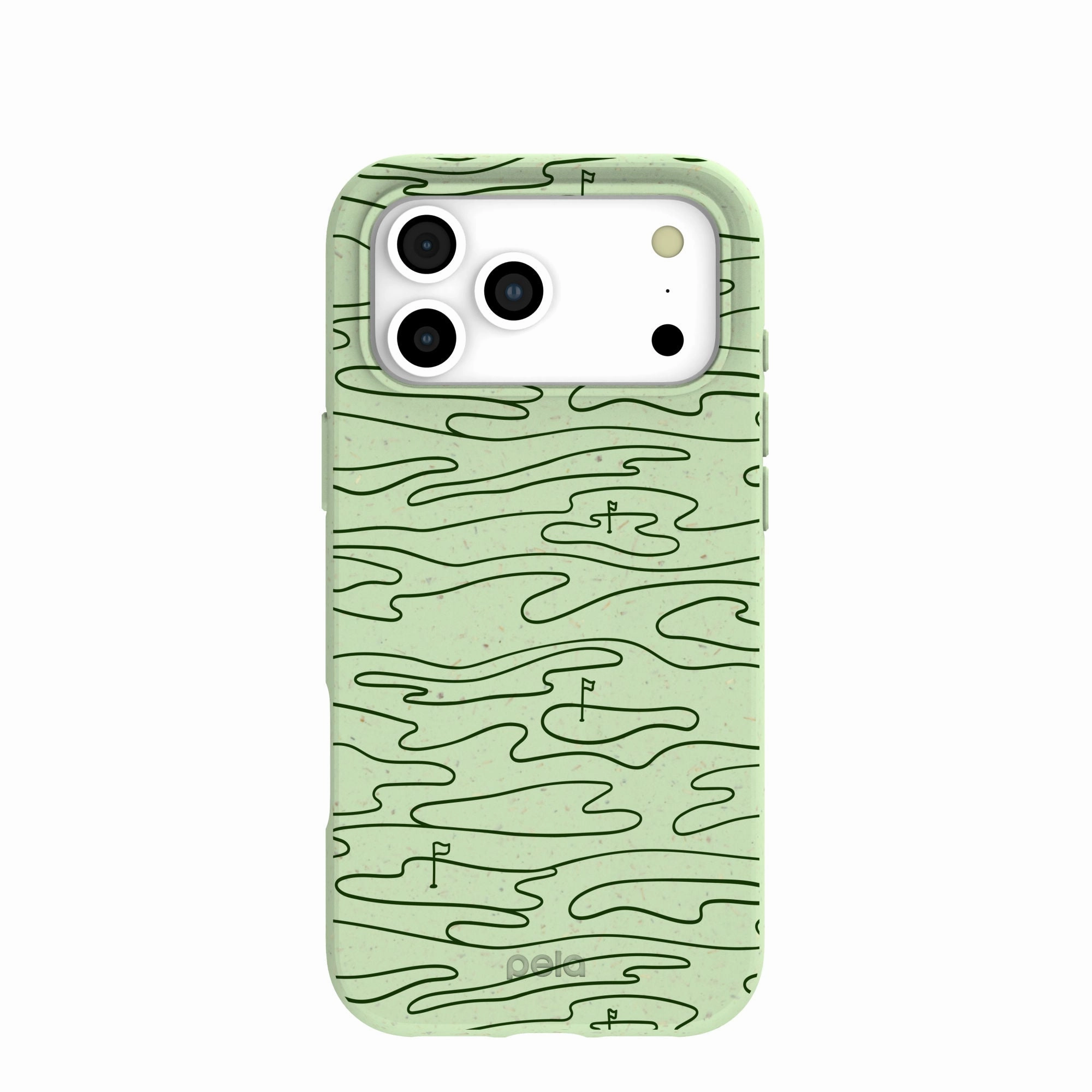 Gradient Finish Rugged Build Texture Sage Green Fairway iPhone 17 Pro Max Case