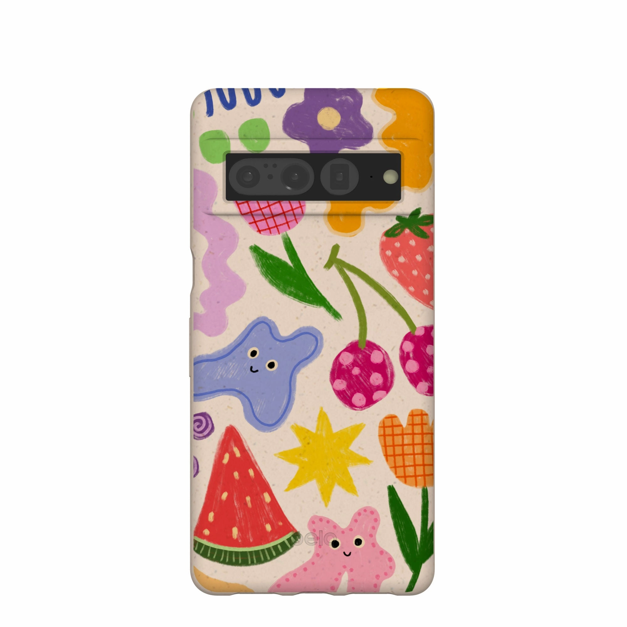 easy installation Clear Frame Seashell Whimsy Shapes Google Pixel 7 Pro Case