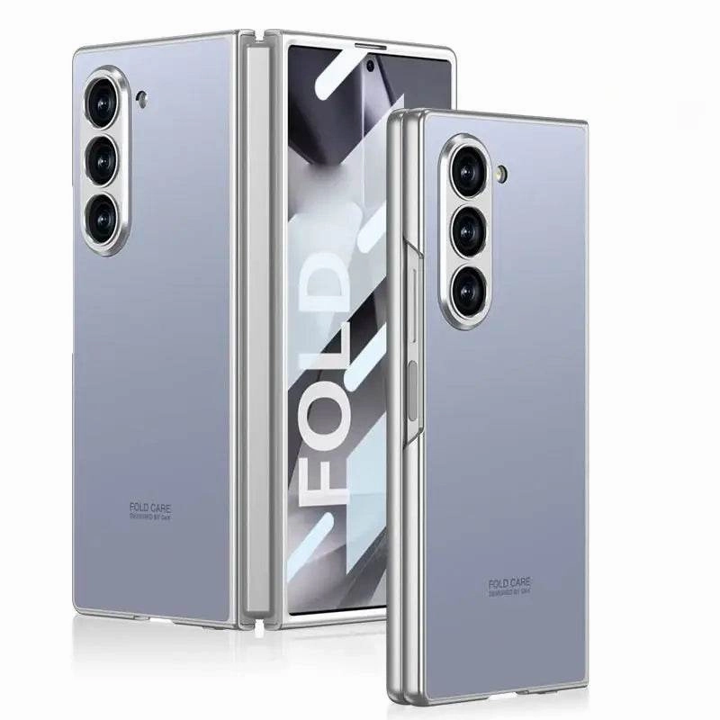 Comfort touch Customizable Option Galaxy Z Fold7 Deluxe Matte Robust Frame Case