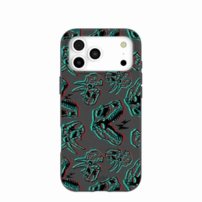 Black Fossilized iPhone 17 Pro Max Case Elegant Craft