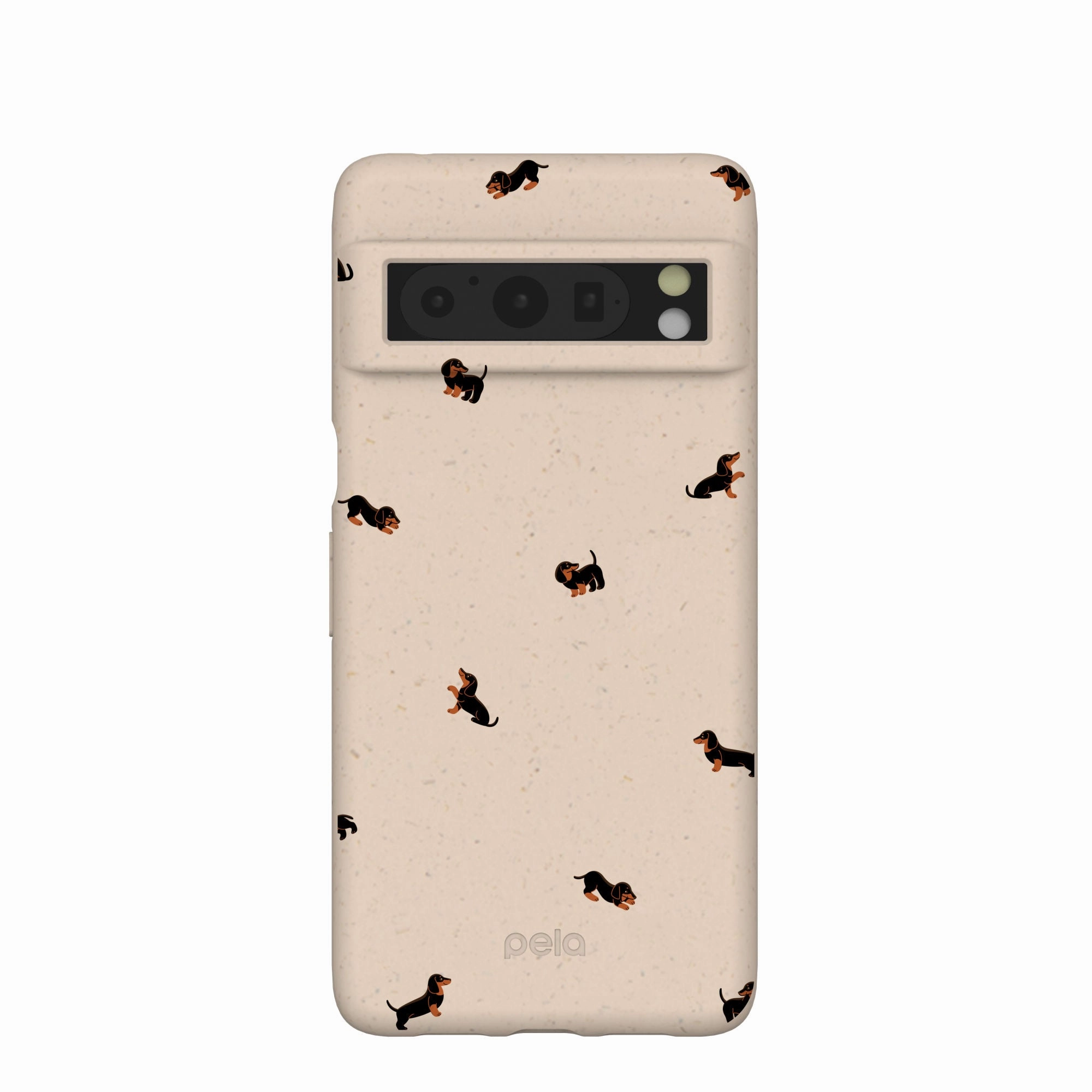 Transparent Edge Outdoor Design Seashell Lil Dachshunds Google Pixel 8 Pro Case