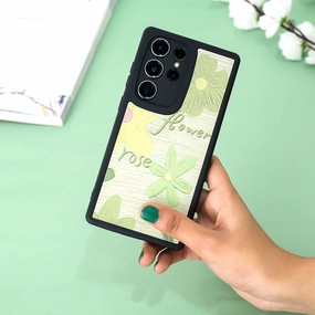 Versatile Design Strong Outline Trendy Floral Fantasy Phone Case - Samsung