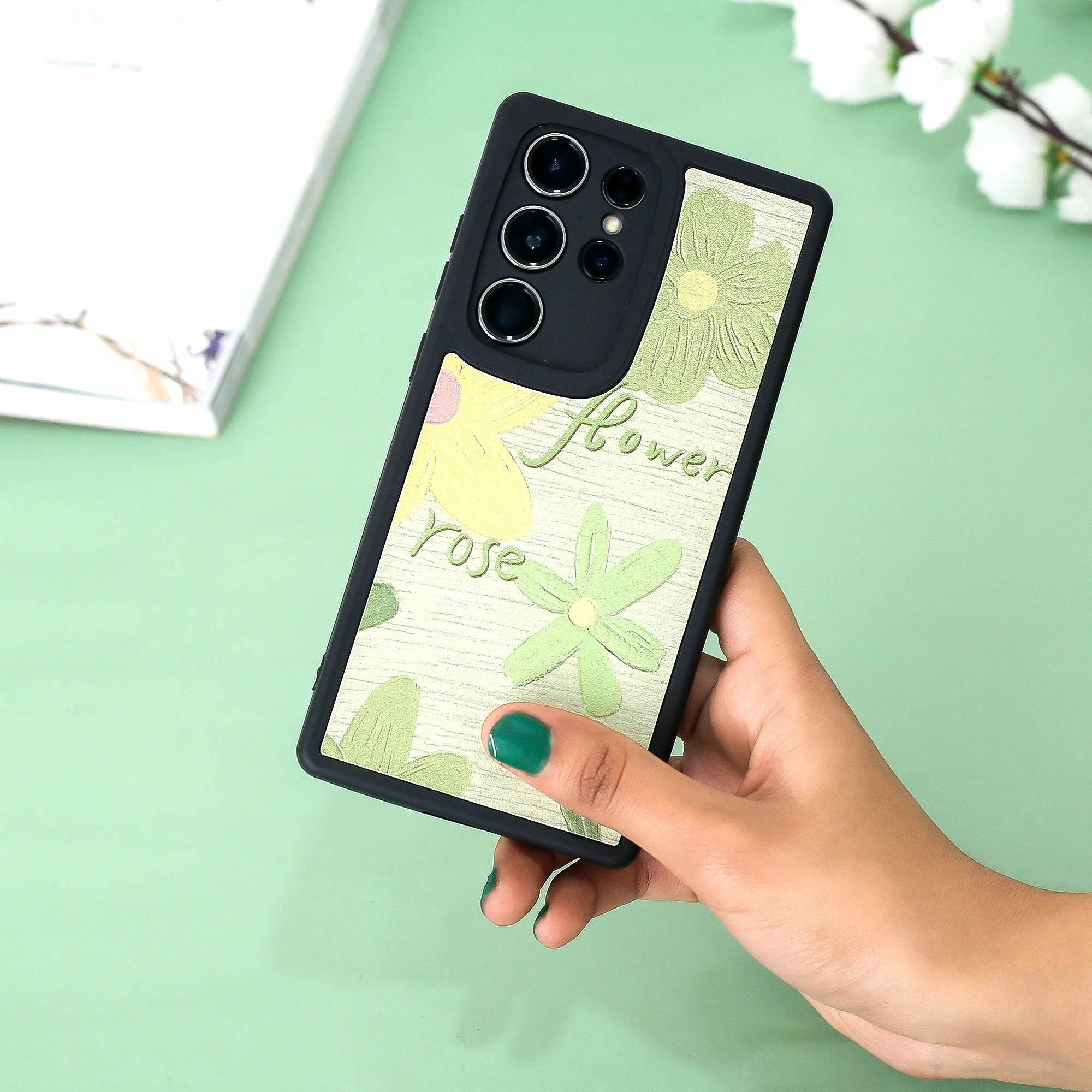 Creative Style Trendy Floral Fantasy Phone Case - Samsung