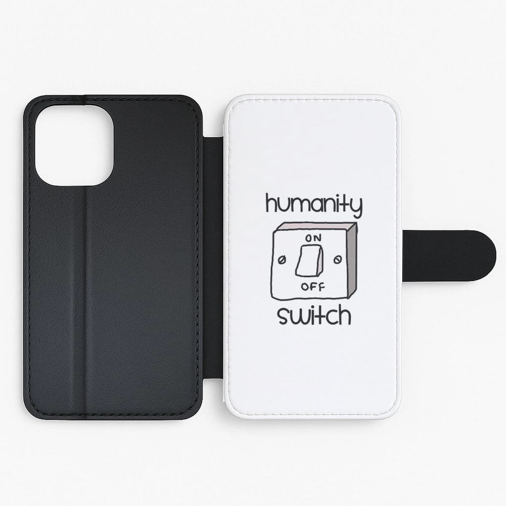 Humanity Switch - VD Flip / Wallet Phone Case Everyday Use Marble finish