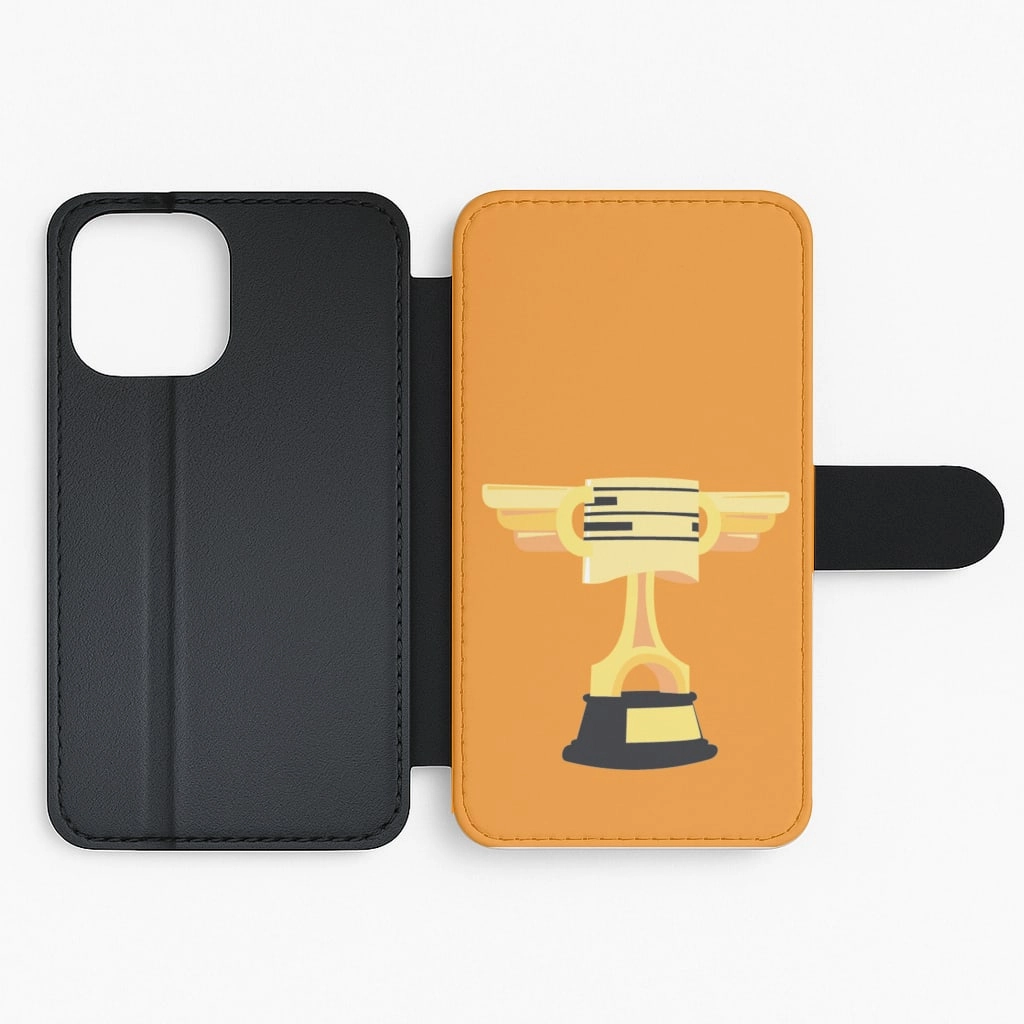 Hand Friendly Matte Detail Trophy - Cars Flip / Wallet Phone Case