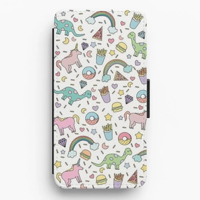 Minimal Style Fashion Choice Tumblr Pattern Flip / Wallet Phone Case