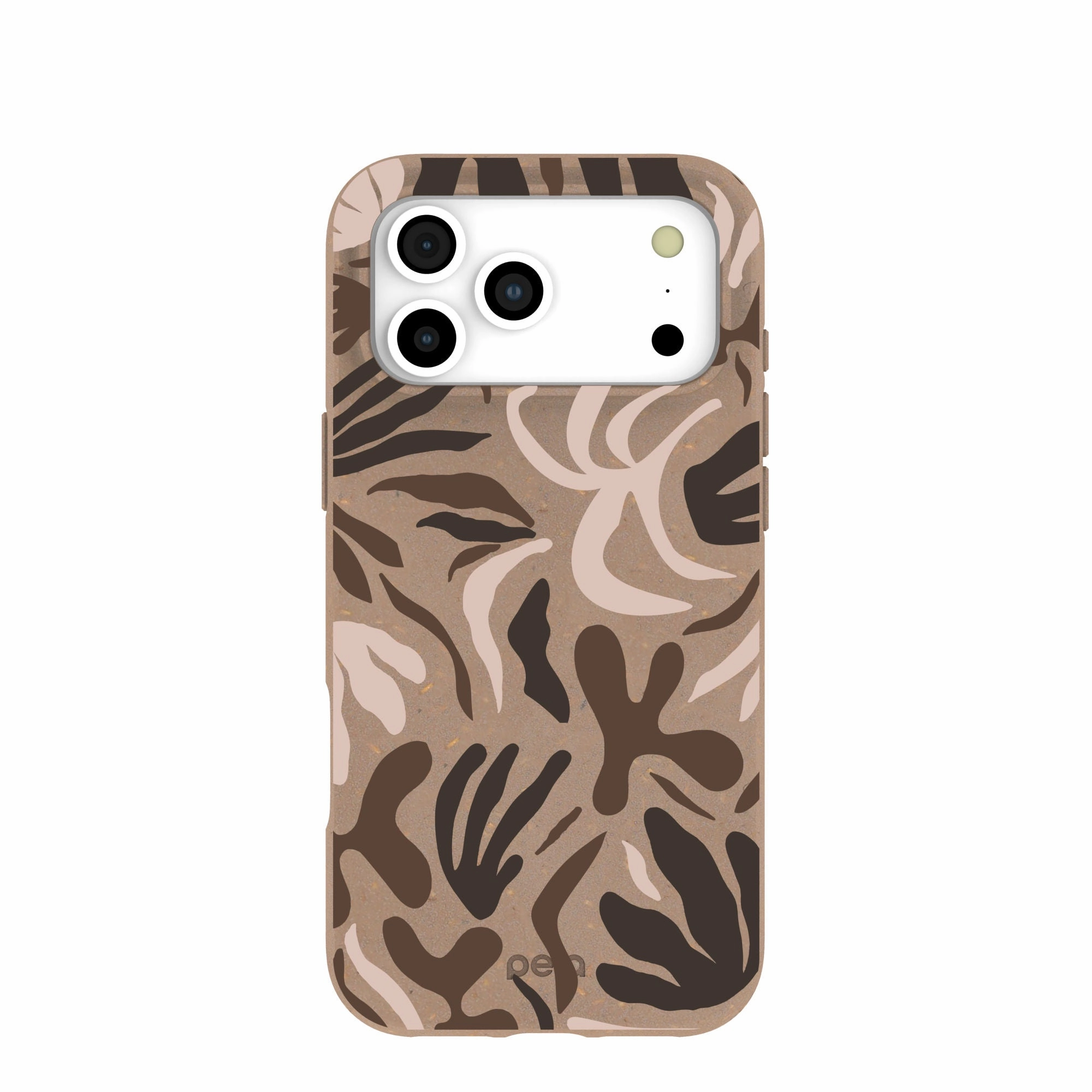 Chocolate Brown Terra Forms iPhone 17 Pro Max Case Luxury Texture Design Modern Form