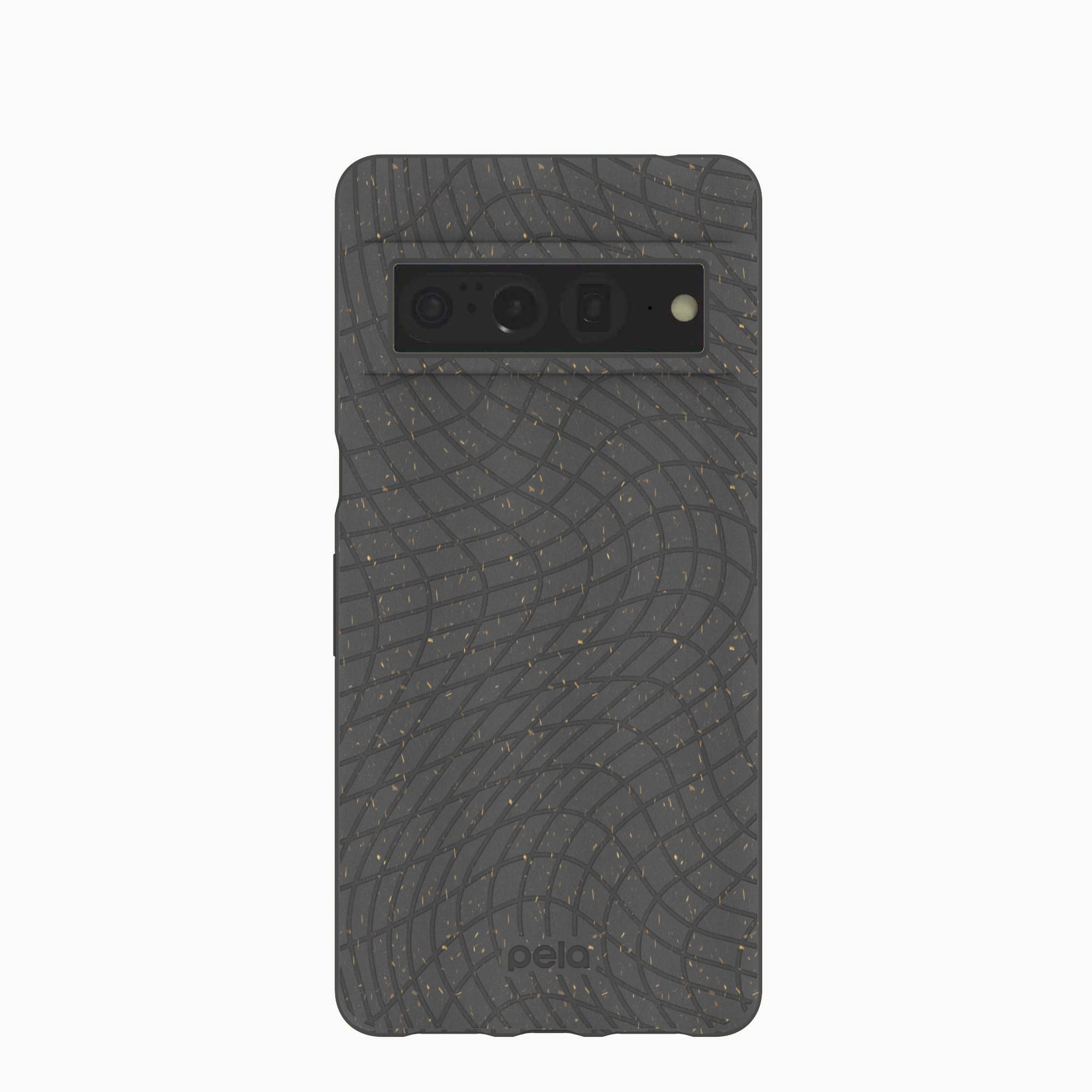 Black Mesh Flex Google Pixel 7 Pro Case Luxury Accent Luxury Surface