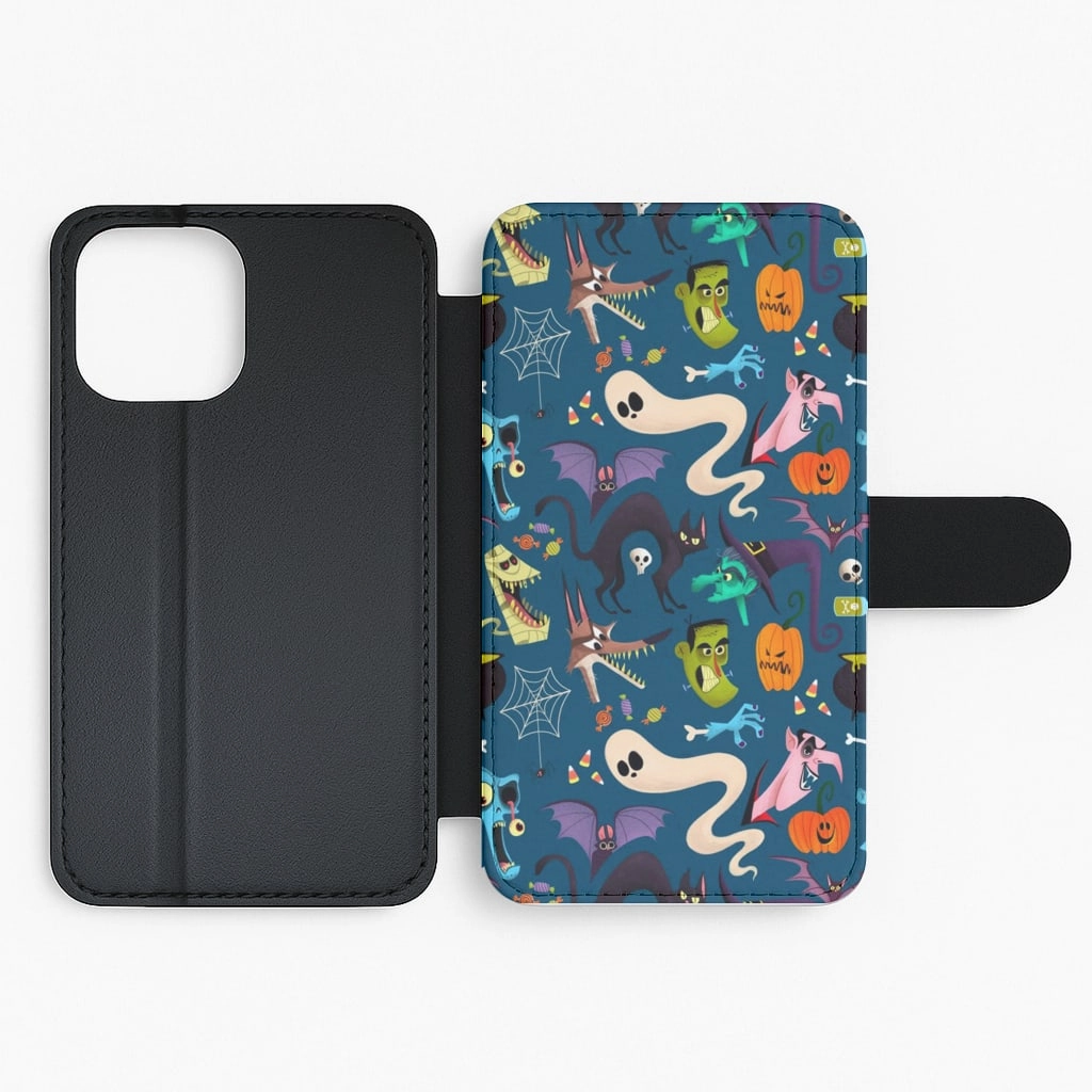 Everything Halloween Flip Wallet Phone Case anti fingerprint