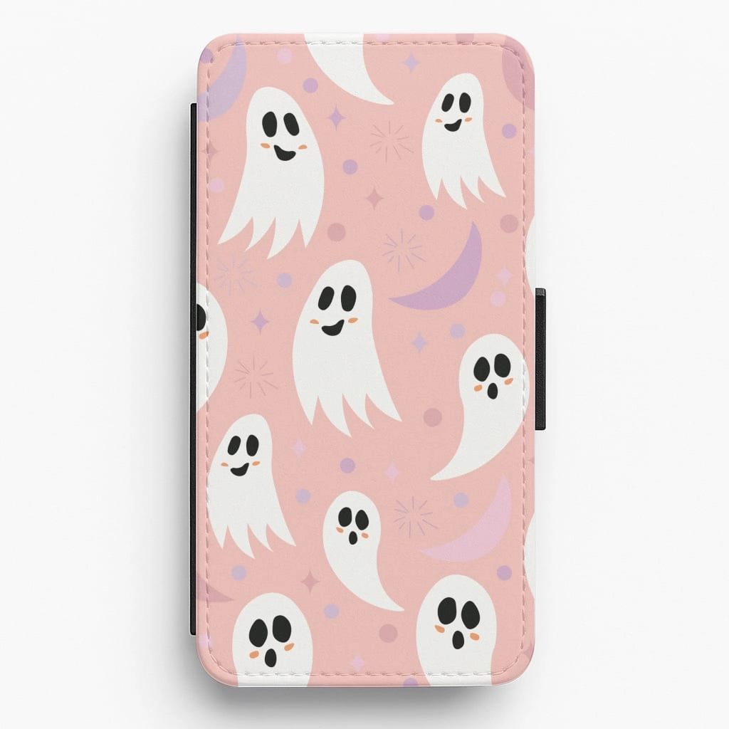 Halloween Pattern 18 Flip / Wallet Phone Case Polished Style Shock Absorption Layer