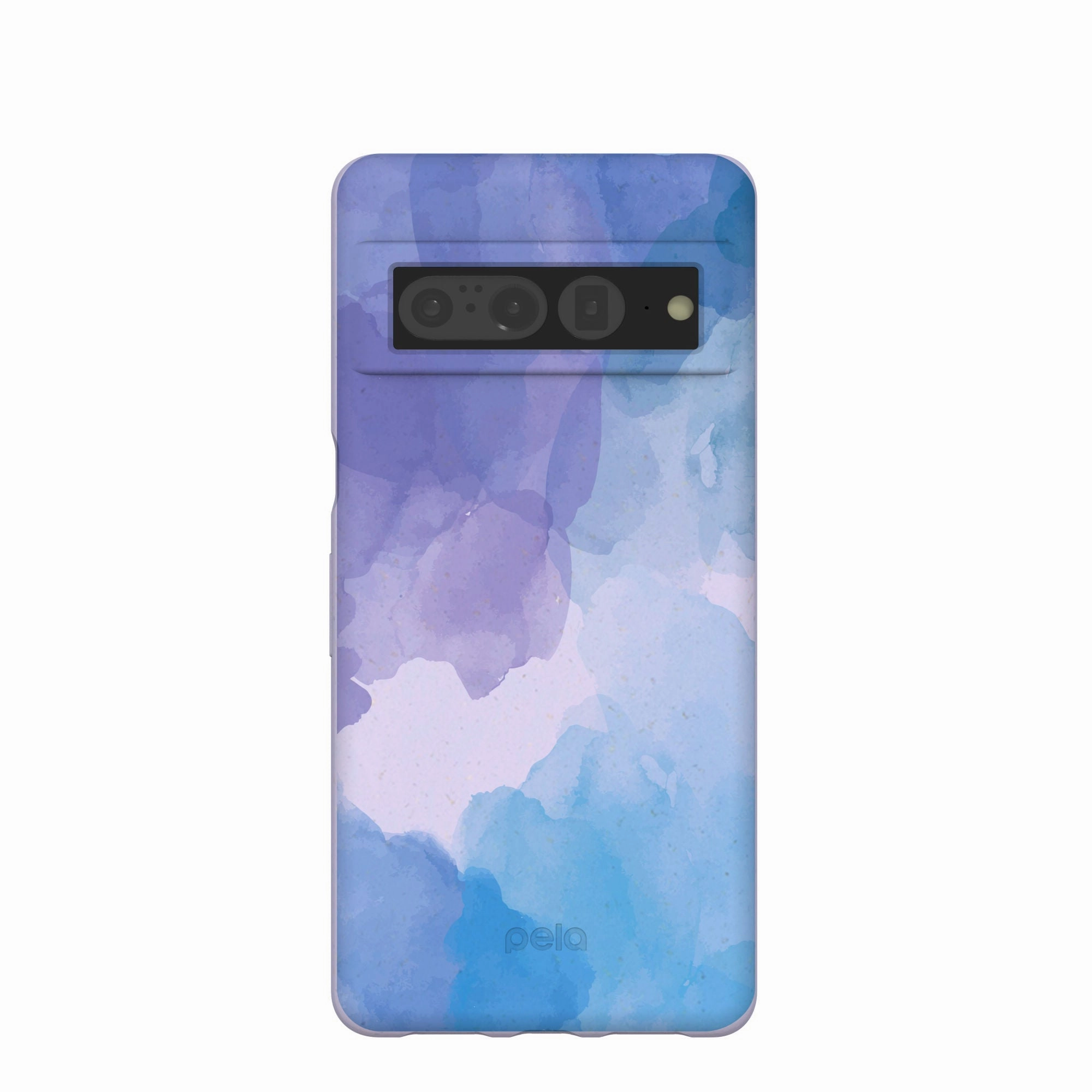Minimal Aesthetic Touch Lavender Blue Reflections Google Pixel 7 Pro Case