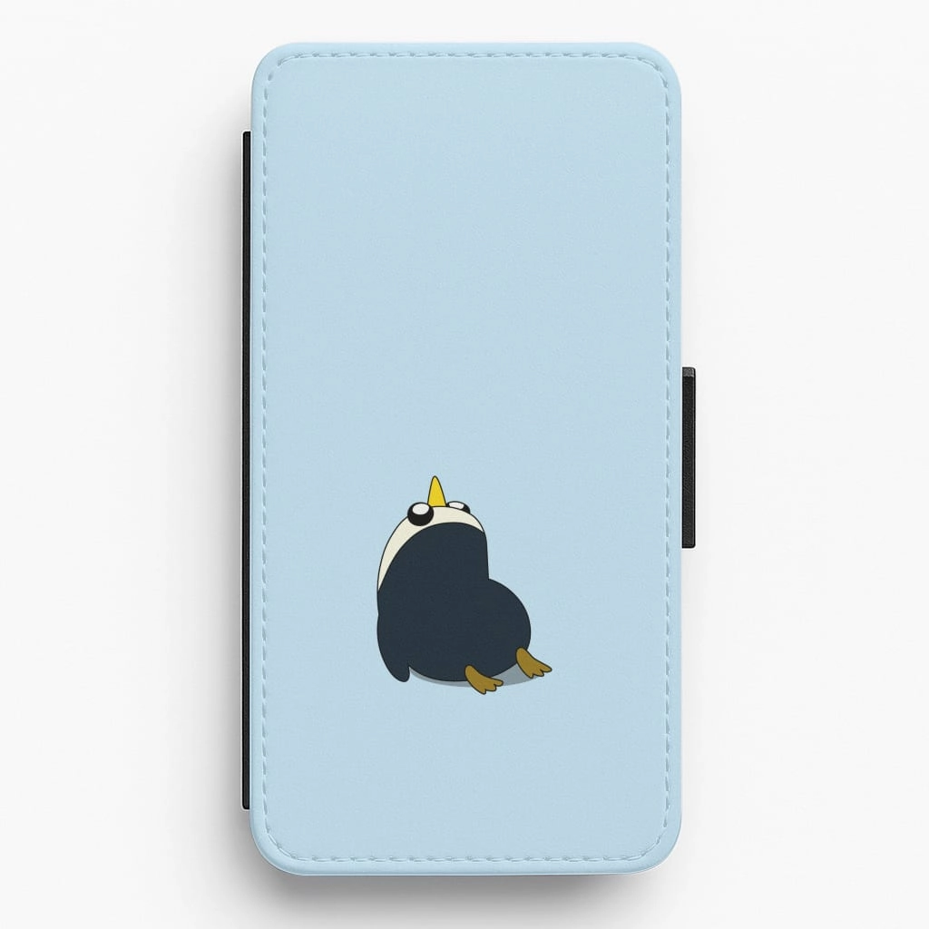 Penguins Flip / Wallet Phone Case Durable Edge Texture Sleek Profile