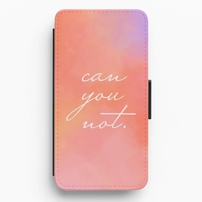 Can You Not Flip / Wallet Phone Case Sleek Edge Design Classic Touch