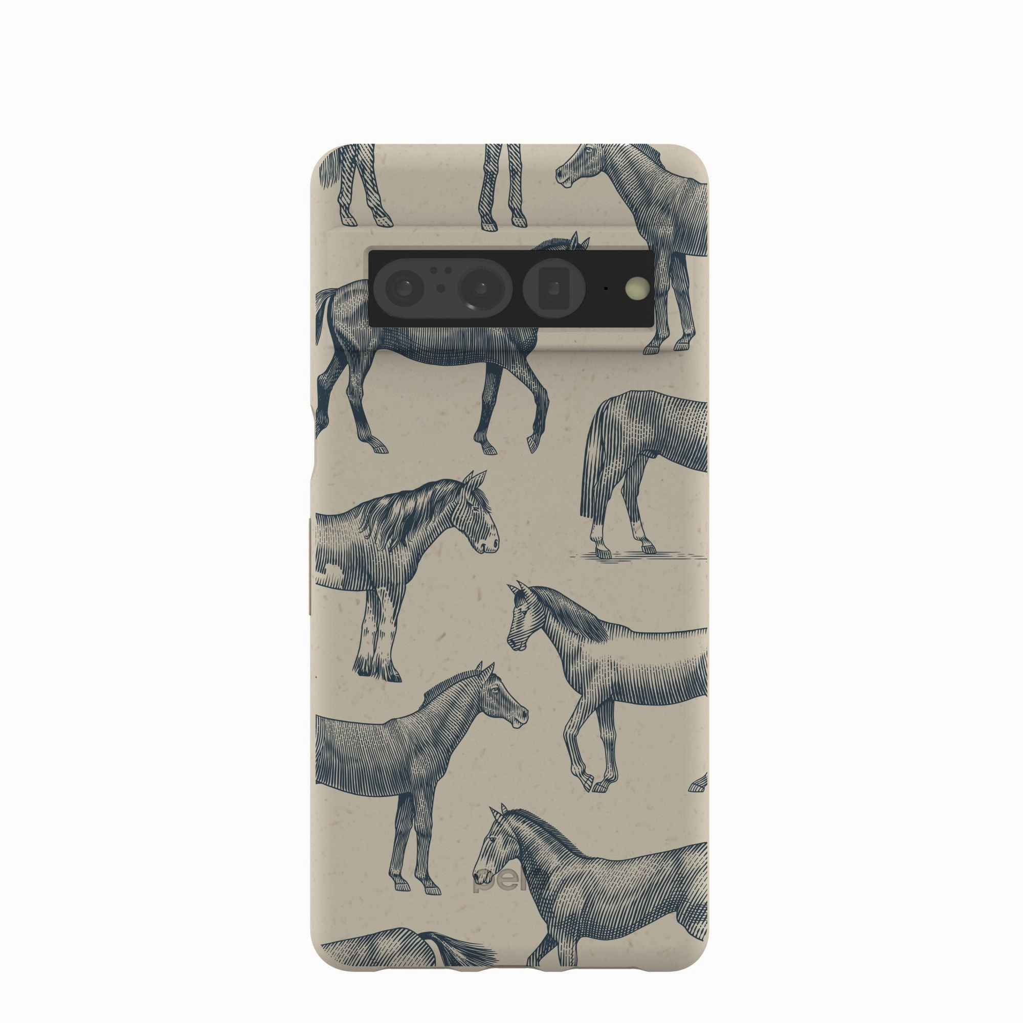 London Fog Vintage Gallop Google Pixel 7 Pro Case Soft Pattern Layer