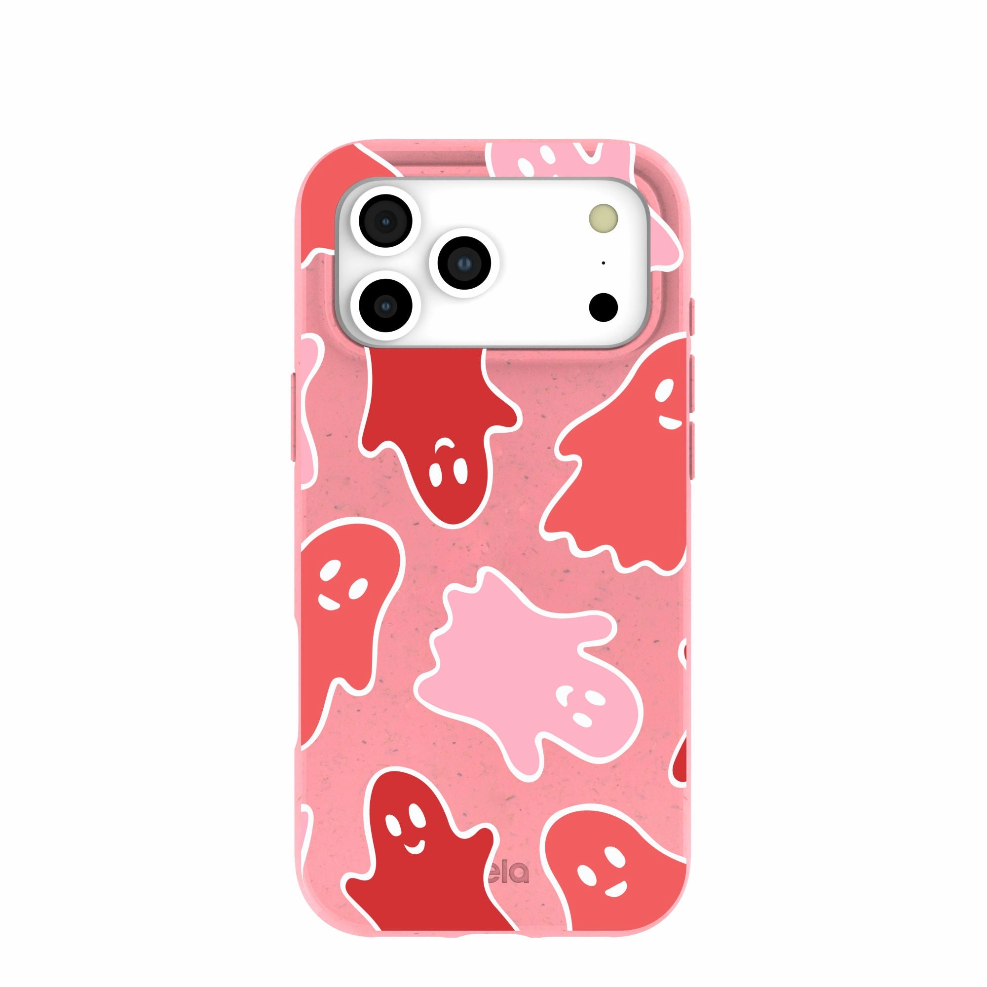 Bubblegum Pink Phantom Pals iPhone 17 Pro Max Case Refined Finish Slim Protection