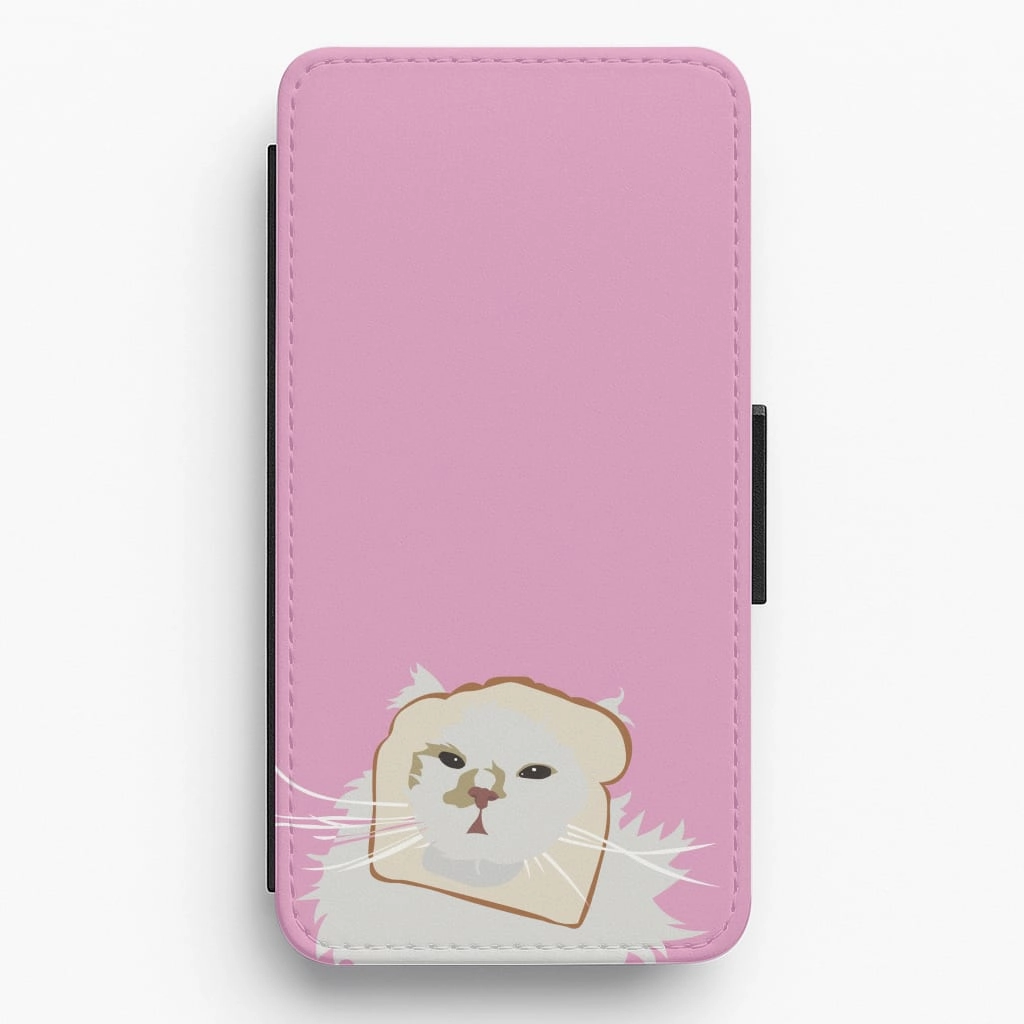 Silly Cat - Cats Flip / Wallet Phone Case Eco Friendly Durable Frame