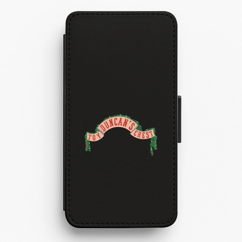 Minimal Build Texture Wireless charging Duncan's Toy Chest Flip / Wallet Phone Case