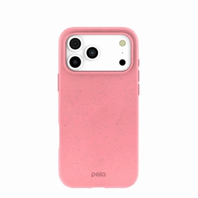 Heat resistant Bubblegum Pink iPhone 17 Pro Max Case