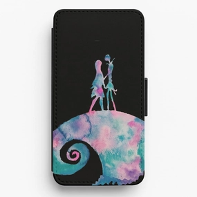 Watercolour TNBC Flip / Wallet Phone Case Protective Design Layer Elegant Pattern