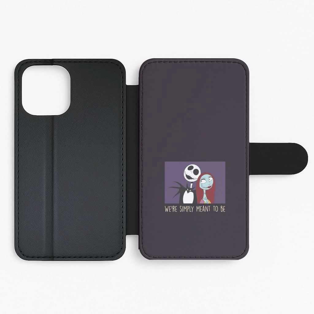 Elegant Style We're Simply Meant To Be  Flip / Wallet Phone Case