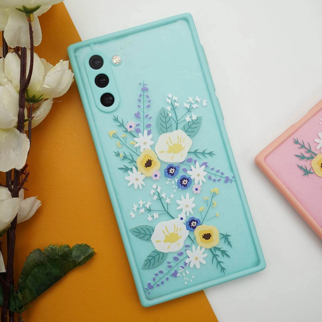 Wildflower Floral Print Matte Finish Case - Samsung Stylish Color