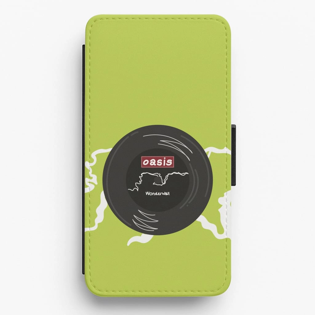 Wonderwall Record Flip / Wallet Phone Case Polished Detail Edge Heat dissipation