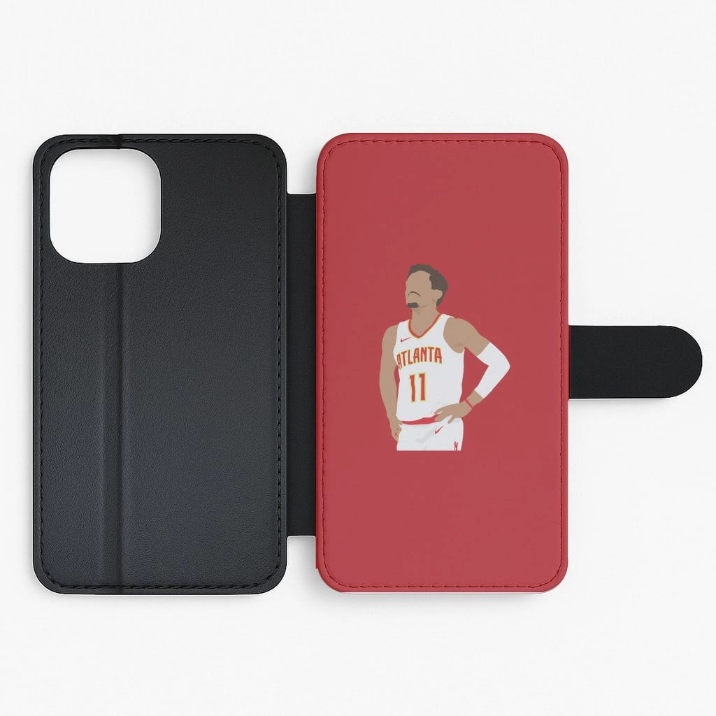 Young - Basketball Flip / Wallet Phone Case Protective Design Texture