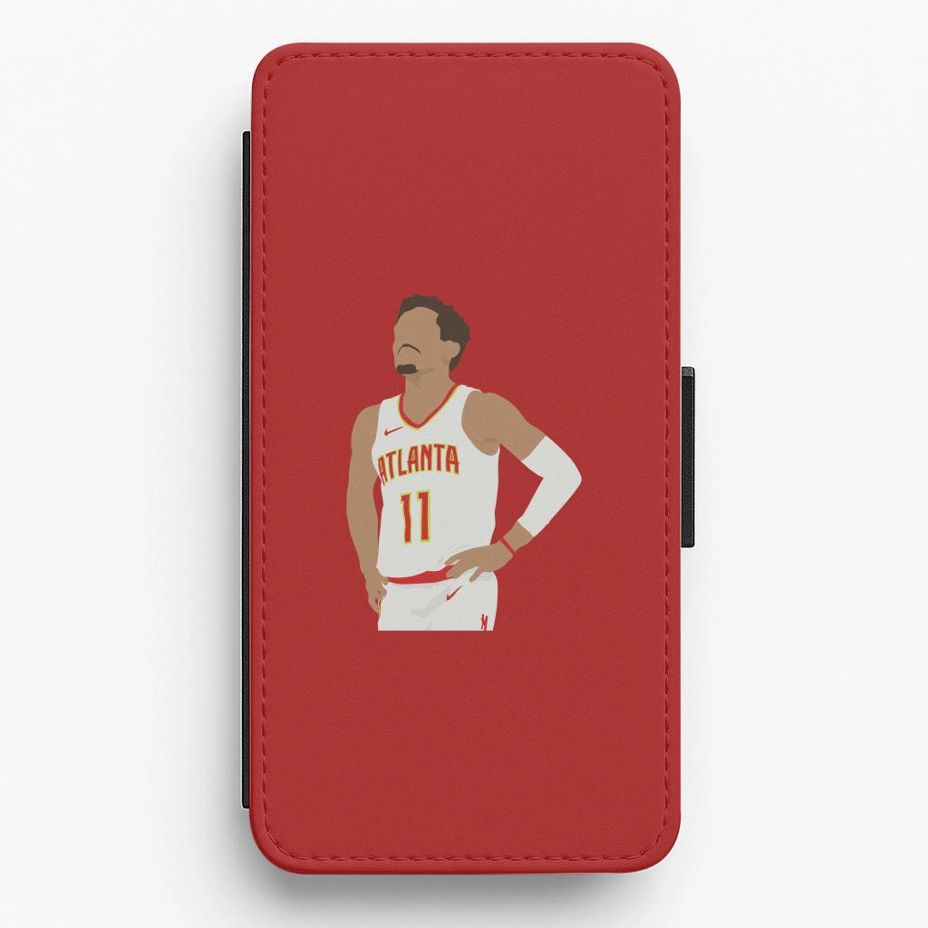 Comfort Shield Texture Young - Basketball Flip / Wallet Phone Case